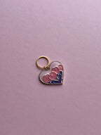 Pink Heart Pink Flowers