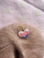Pink Heart Pink Flowers