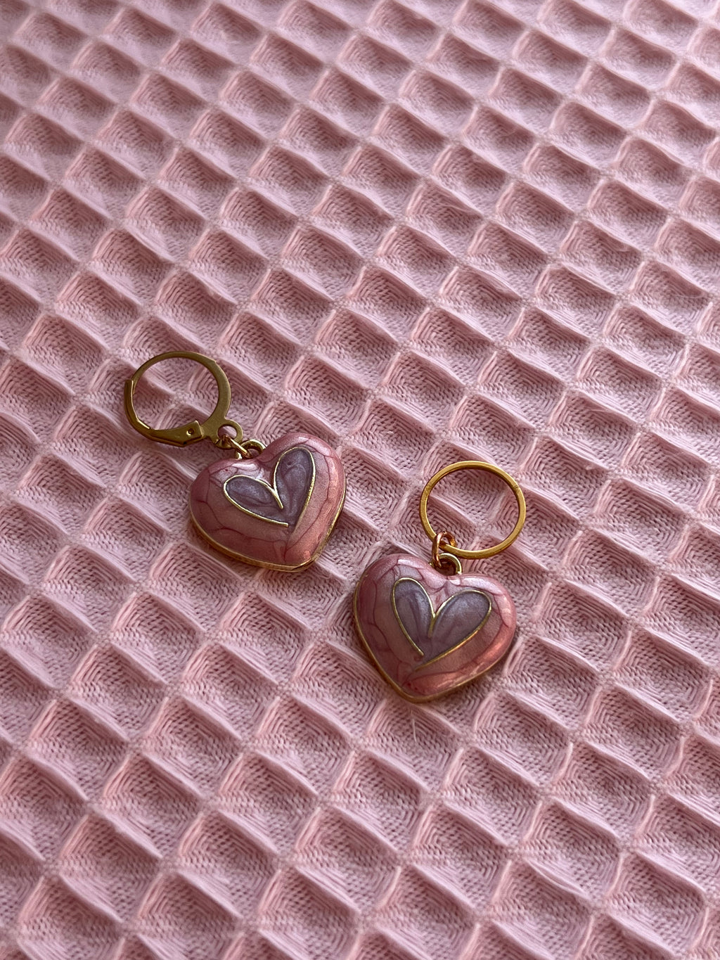 Pink and Purple Heart