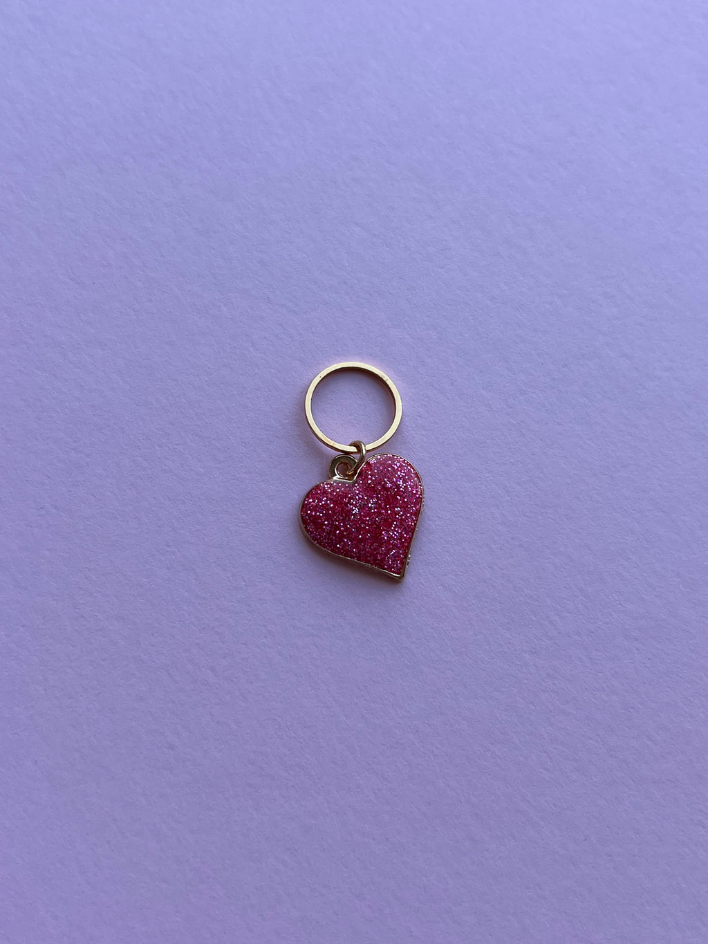 Pink Glitter Heart