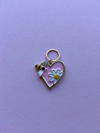Pink Heart and Bees