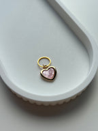 Pink and Gold Heart