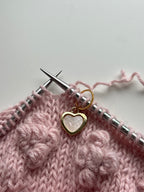 Golden Pink Heart