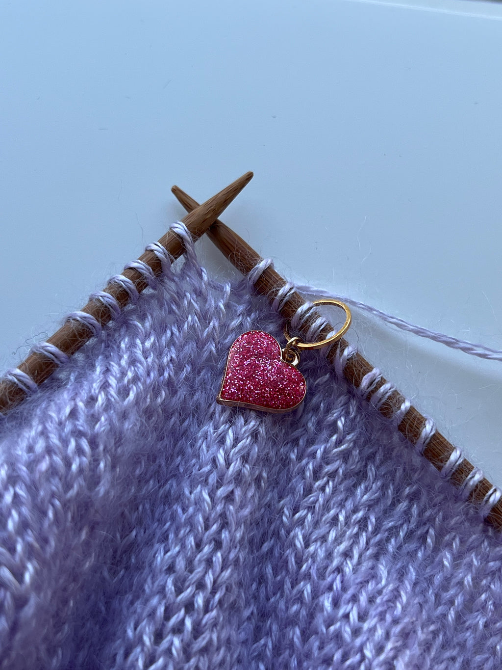 Pink Glitter Heart